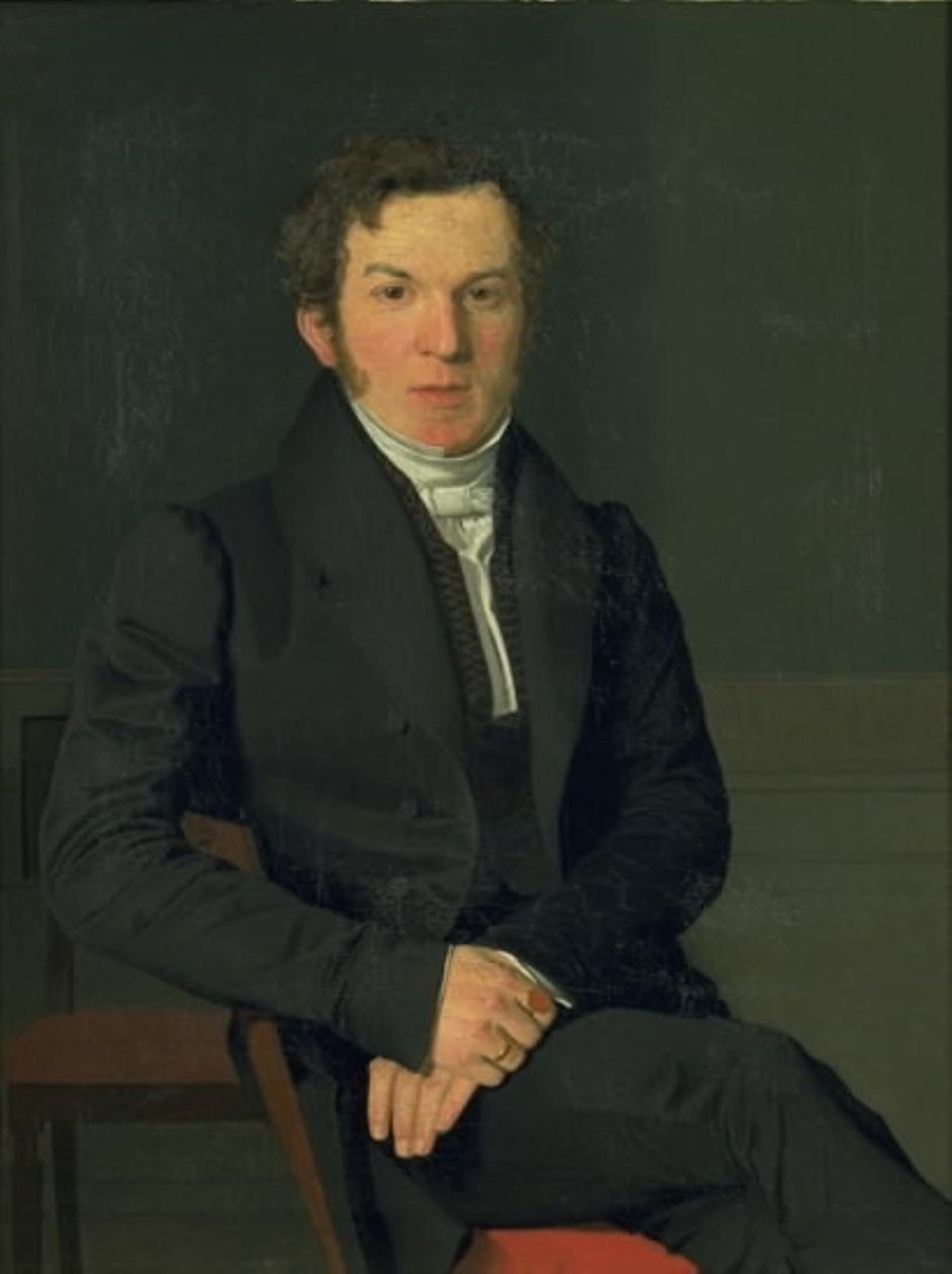 Portrett av kunstnerens fetter, Michael Christian Petersen av Christen Købke