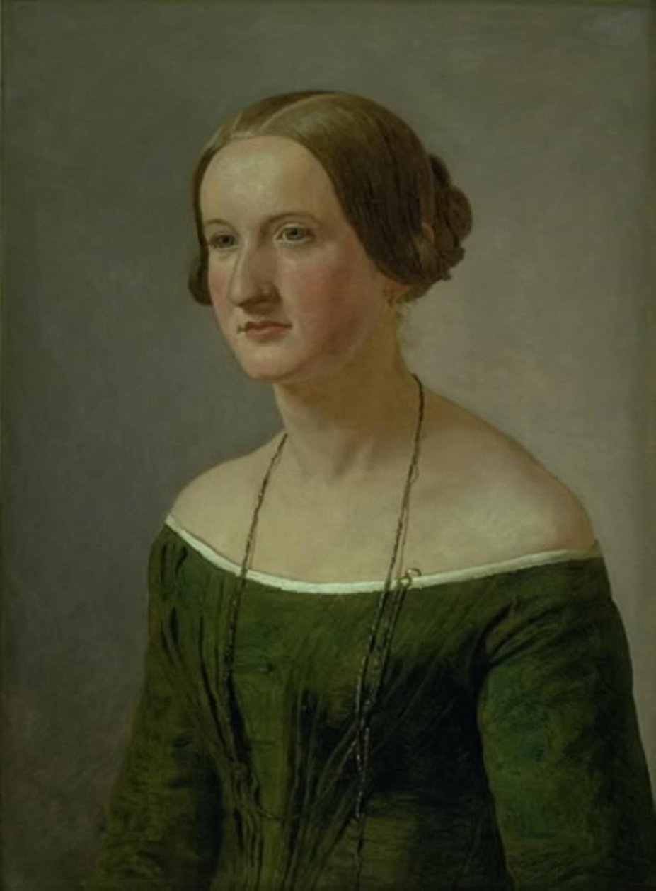 Portrett av kunstnerens fetter, Petrea Petersen av Christen Købke
