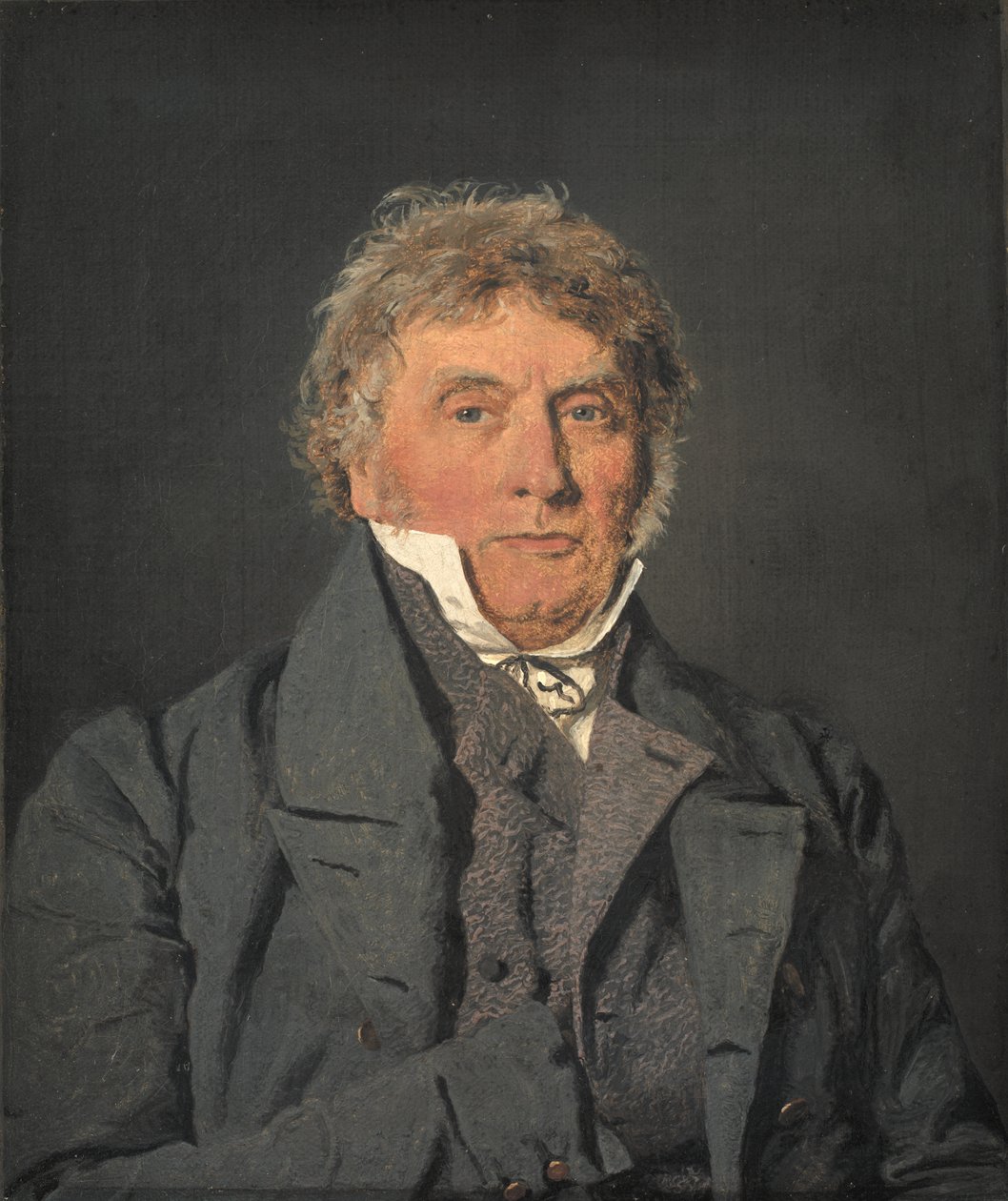 Portrett av kunstnerens far, bakermester Peter Berendt Købke av Christen Købke