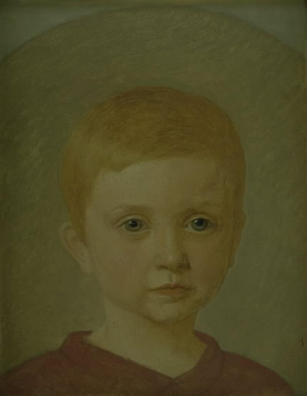 Portrett av kunstnerens spedbarnssønn Peter av Christen Købke