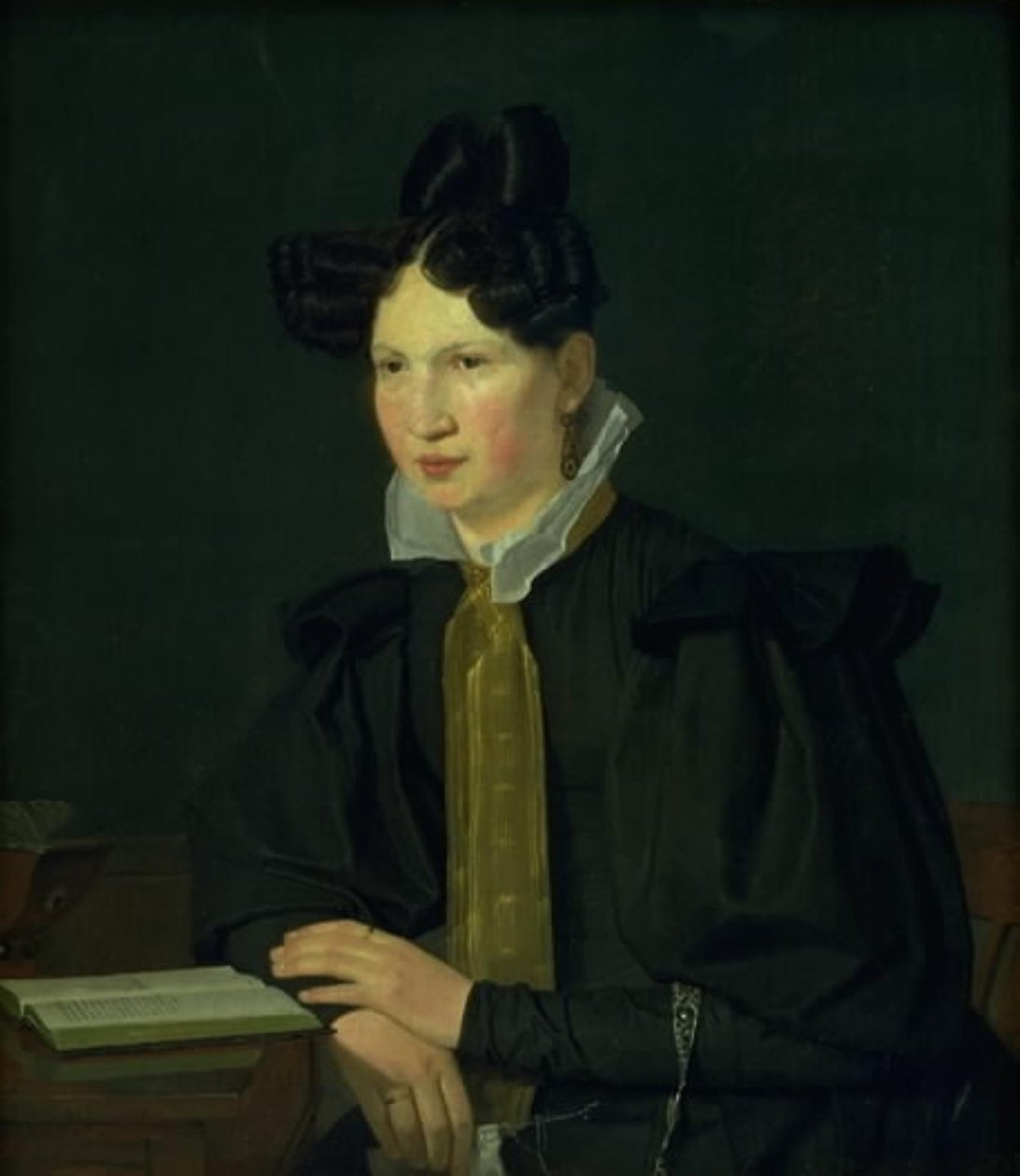 Portrett av kunstnerens svigerinne, Susanne Købke, født Ryder av Christen Købke