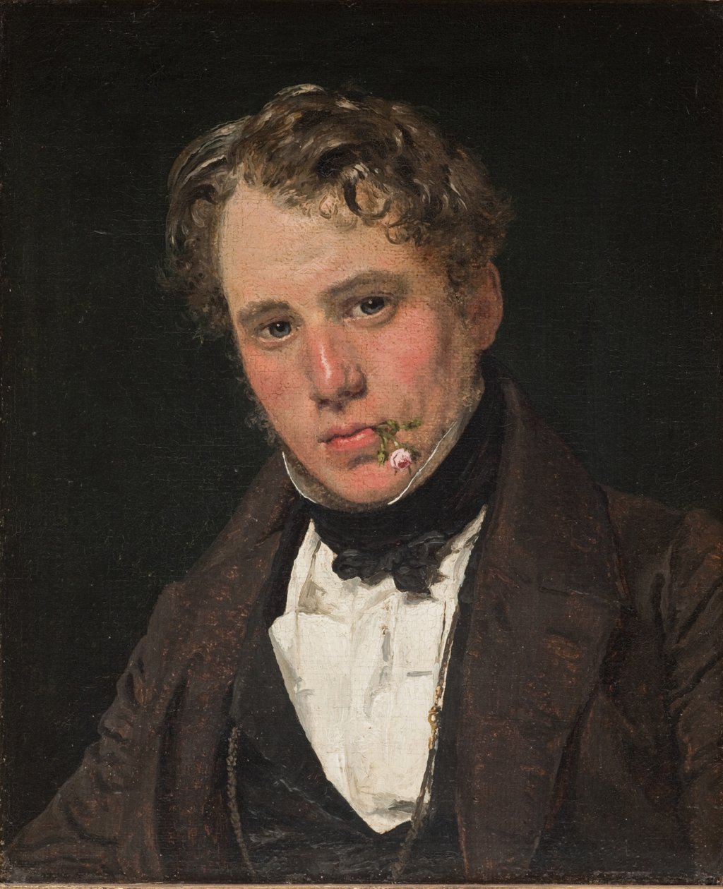 Portrett av maleren Wilhelm Marstrand av Christen Købke