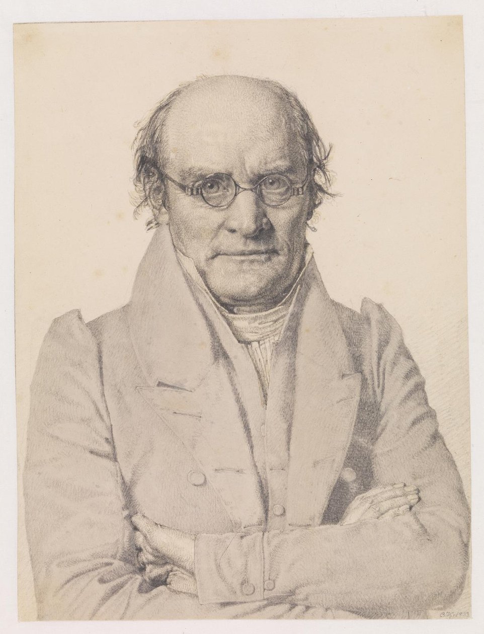 Portrett av professor Frederik Christian Sibbern av Christen Købke