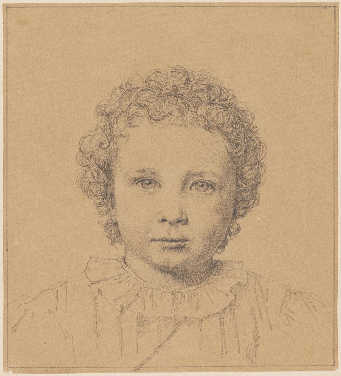 Carl [Ludvig Vilhelm Rømer] von Nutzhorn (1828-1899), innenriksminister og riksadvokat, guvernør i Vejle amt av Christen Købke