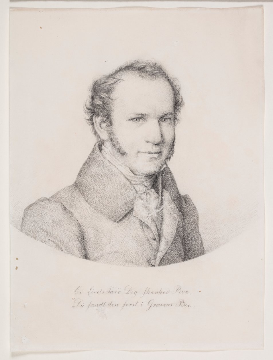 Portrett av Niels Schyth av Christen Købke