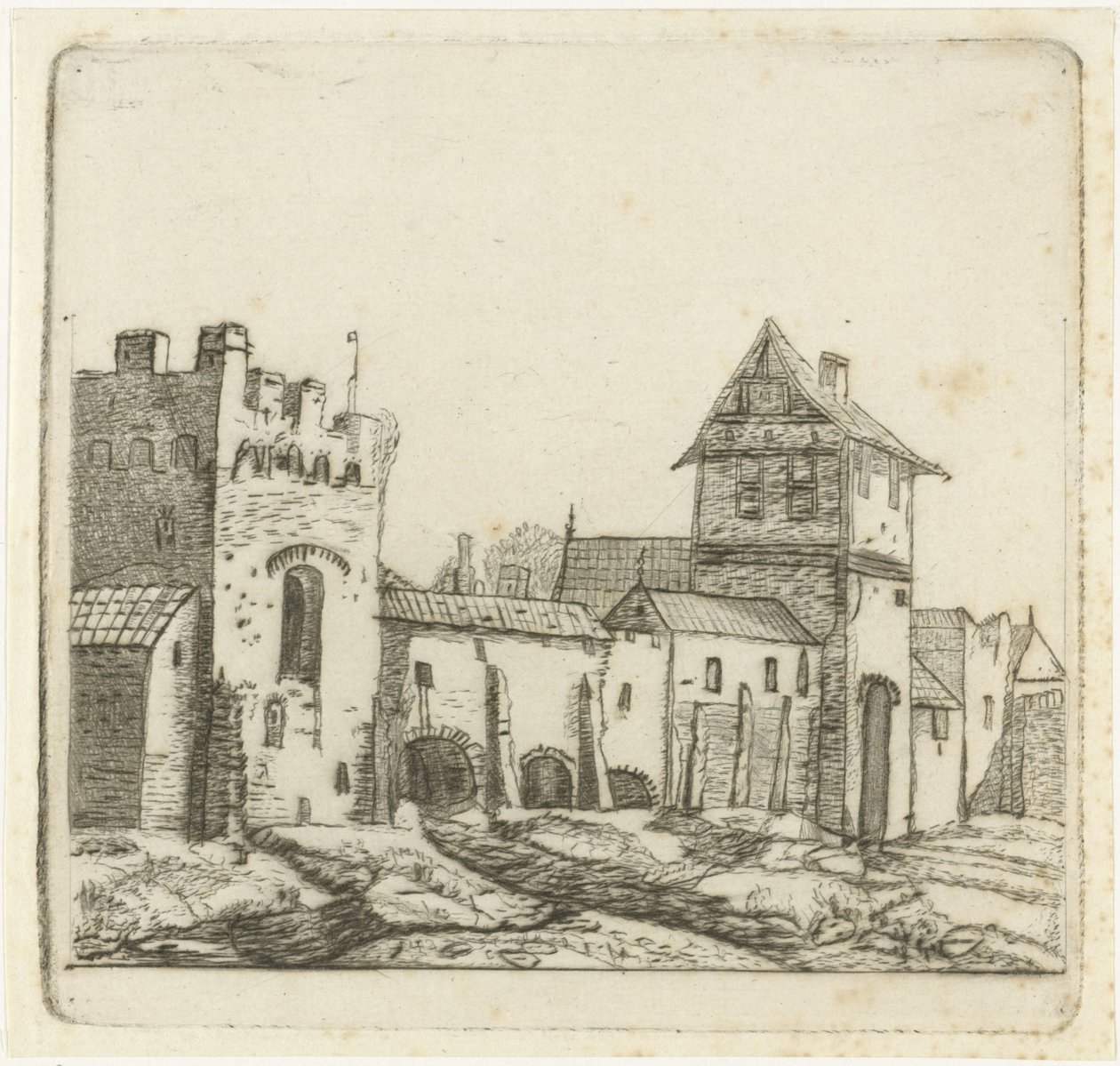Bymurer av Christiaan Friedrich Ruppe