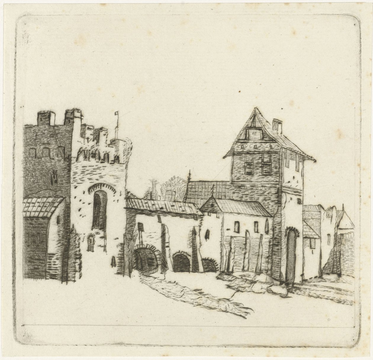 Bymurer av Christiaan Friedrich Ruppe