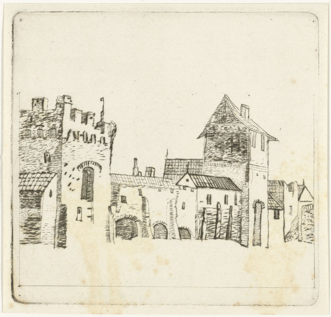 Bymurer av Christiaan Friedrich Ruppe