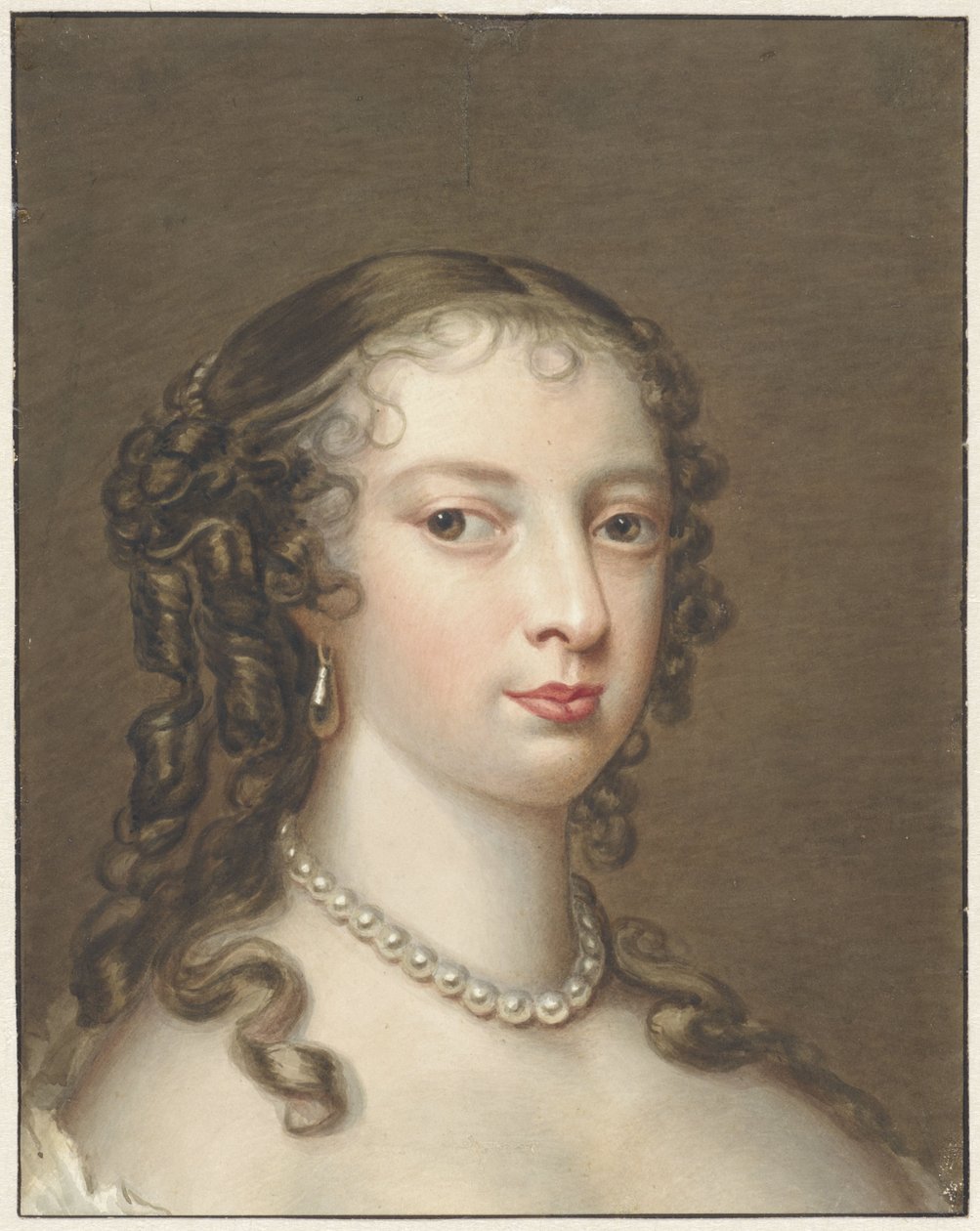 Portrett av en kvinne av Christiaan Kramm