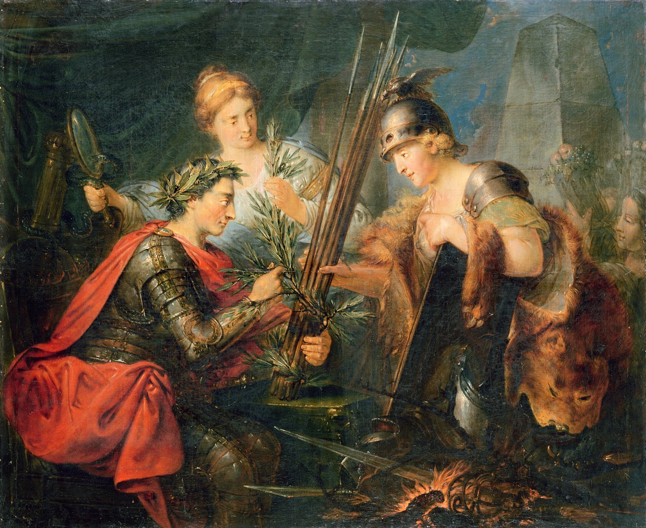 Frederick den store opprettet League of Princes av Bernhard Rode