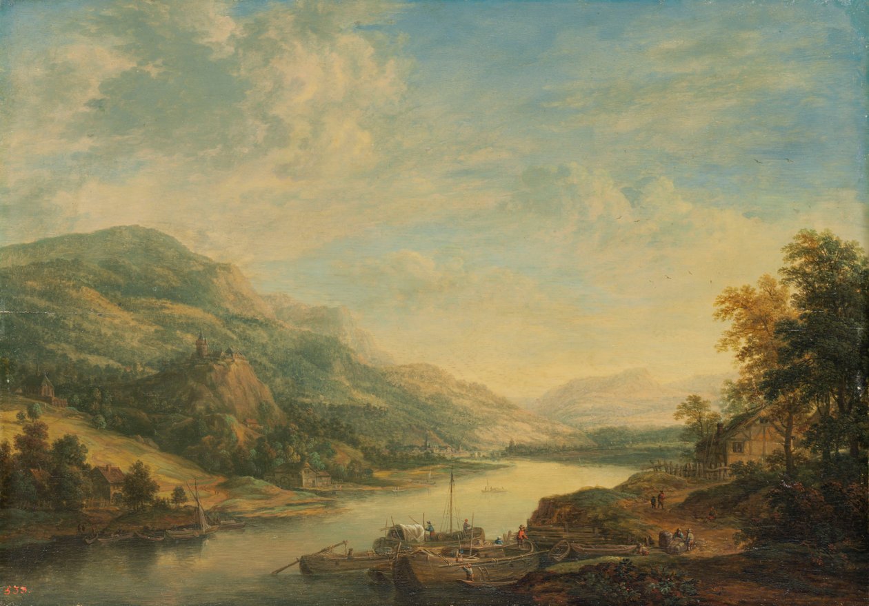 Maingegend av Christian Georg Schutz