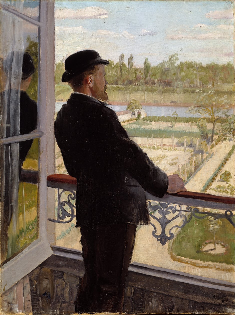 Portrett av den svenske maleren Karl Nordström av Christian Krohg