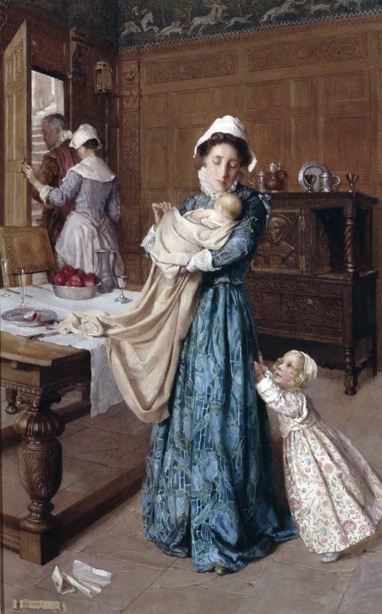 Ny baby, 1912 av Christian Mary Wilbee