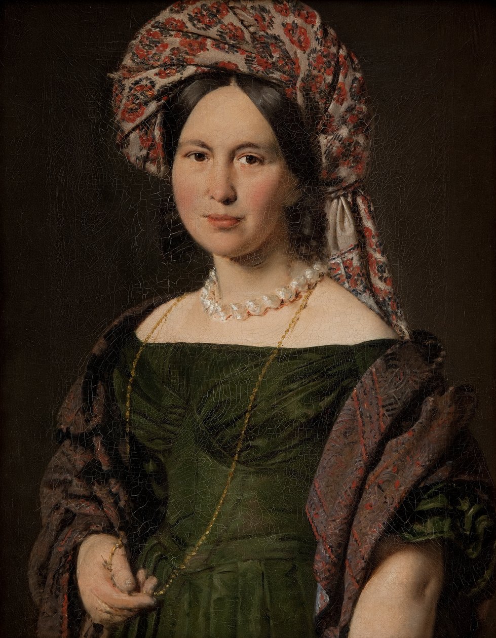 Kunstnerens kone Cathrine av Christian Albrecht Jensen