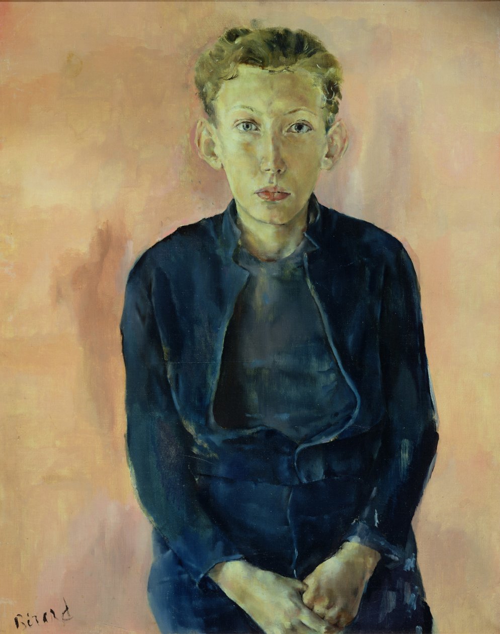 Portrait of a Youth (olje på lerret) av Christian Bérard