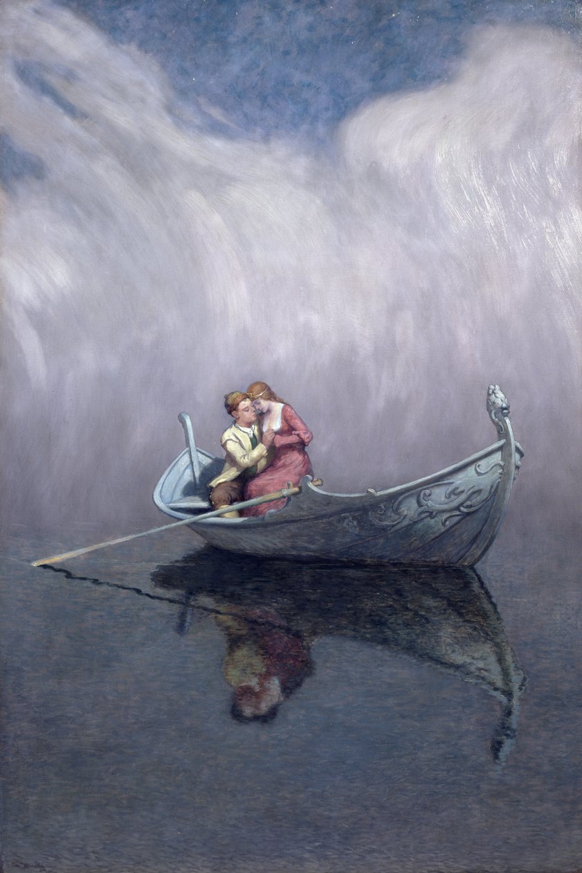 The Princess and Half the Kingdom (olje på lerret) av Christian Eriksen Skredsvig