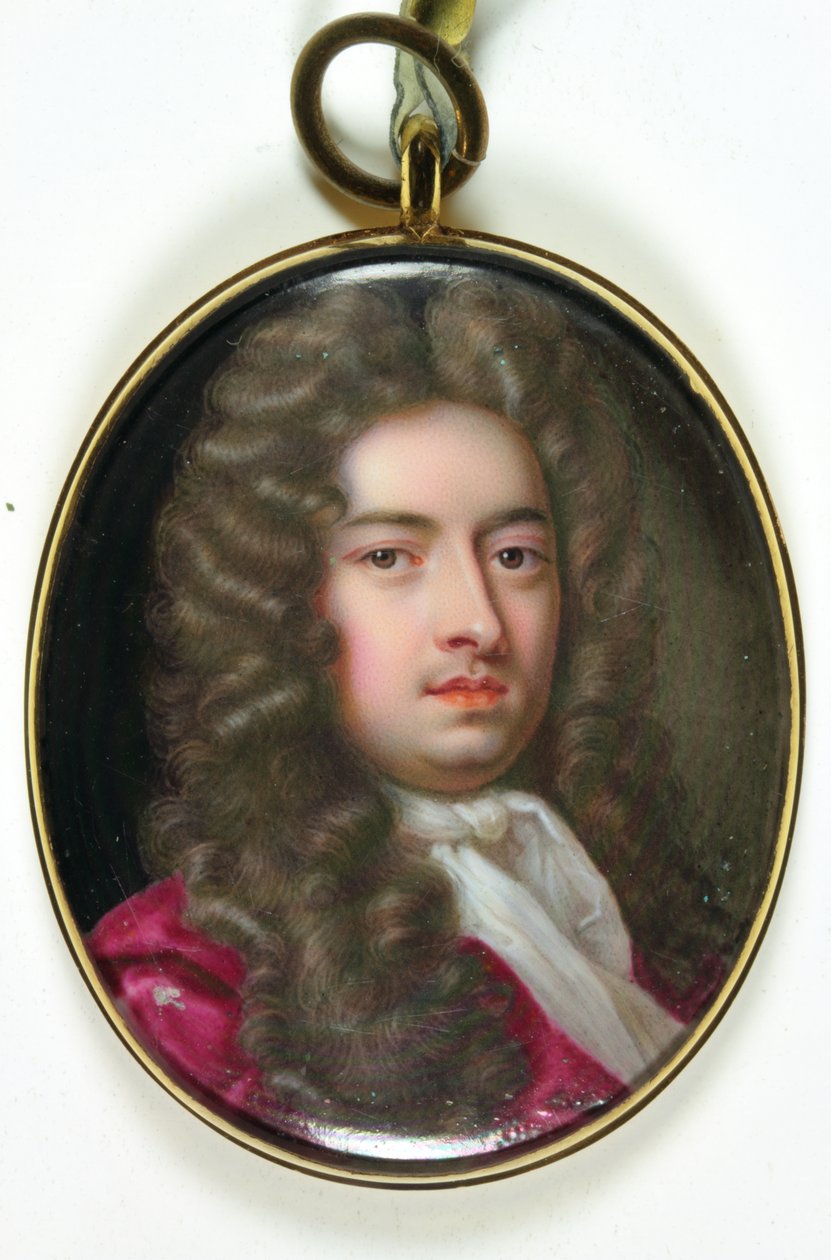 En gentleman kalt William Lord Russell (emalje) (se også 3076204) av Christian Friedrich Zincke