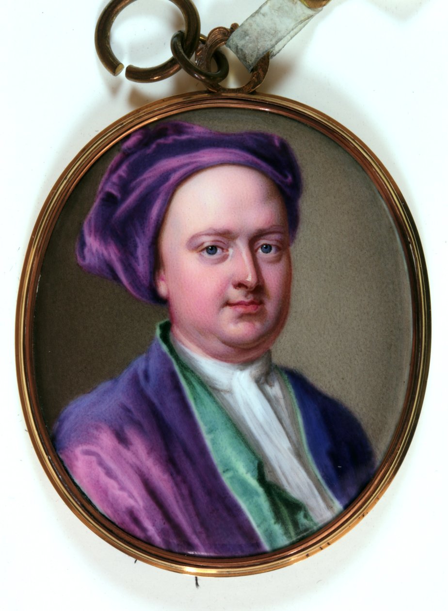 Edward Lord Harley, 1719 (emalje) av Christian Friedrich Zincke
