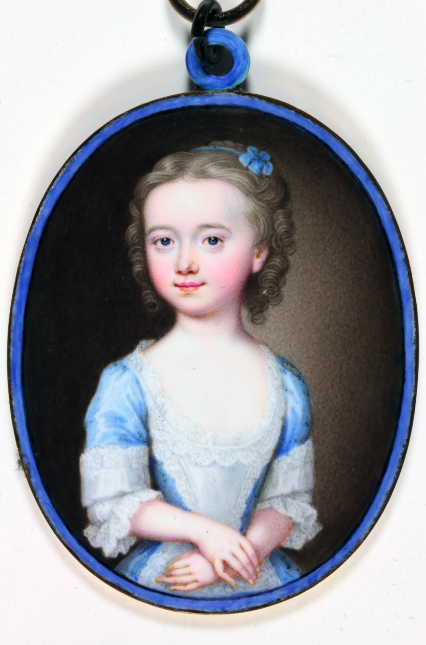 Lady Margaret Cavendish Bentinck (emalje) av Christian Friedrich Zincke