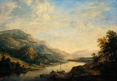 Hovedregionen, Tyskland, ca. 1750 (olje på tre) av Christian Georg the Elder Schuetz