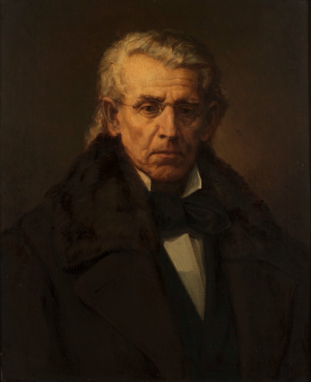 Maleren Josef von Führich av Christian Griepenkerl