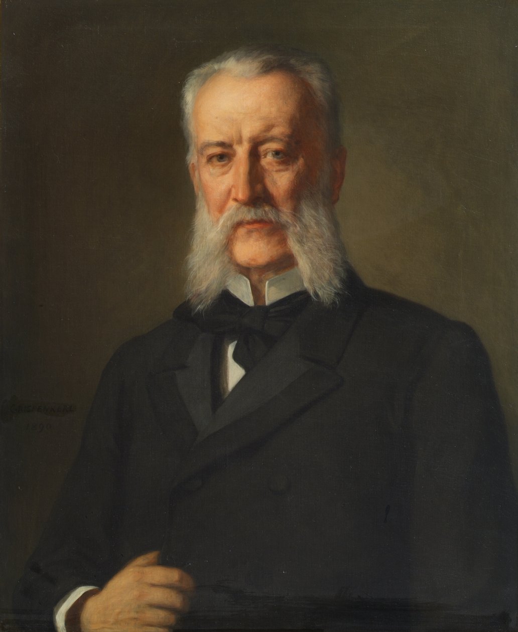 dr Joseph Alexander Baron von Hilfert av Christian Griepenkerl