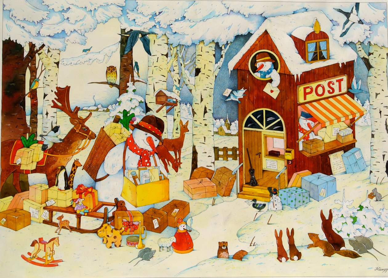 Julekontor av Christian Kaempf