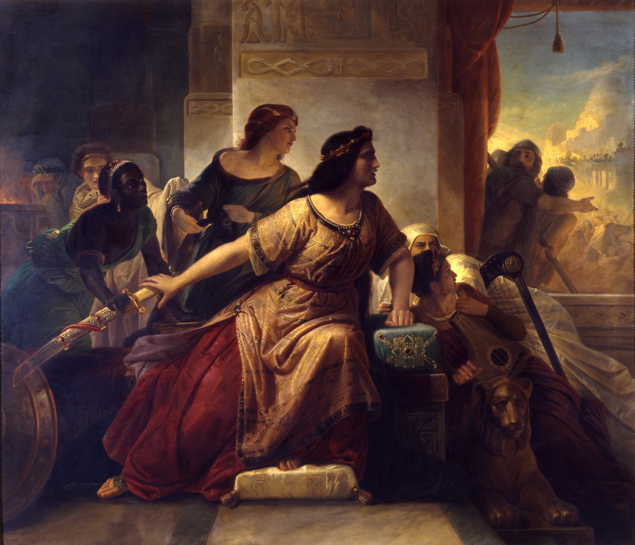 Semiramis, 1852 norvegian av Christian Koehler