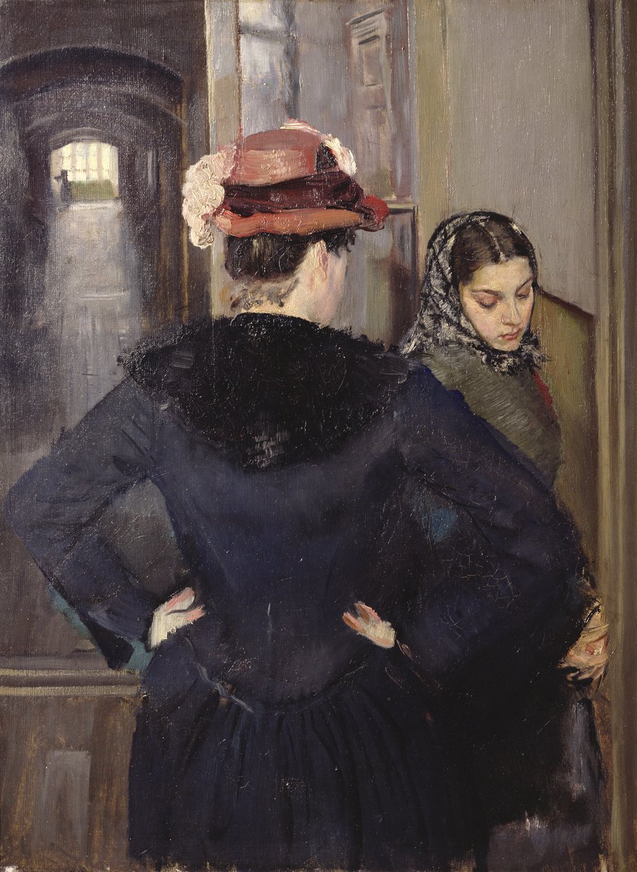 Et møte (Albertine) av Christian Krohg