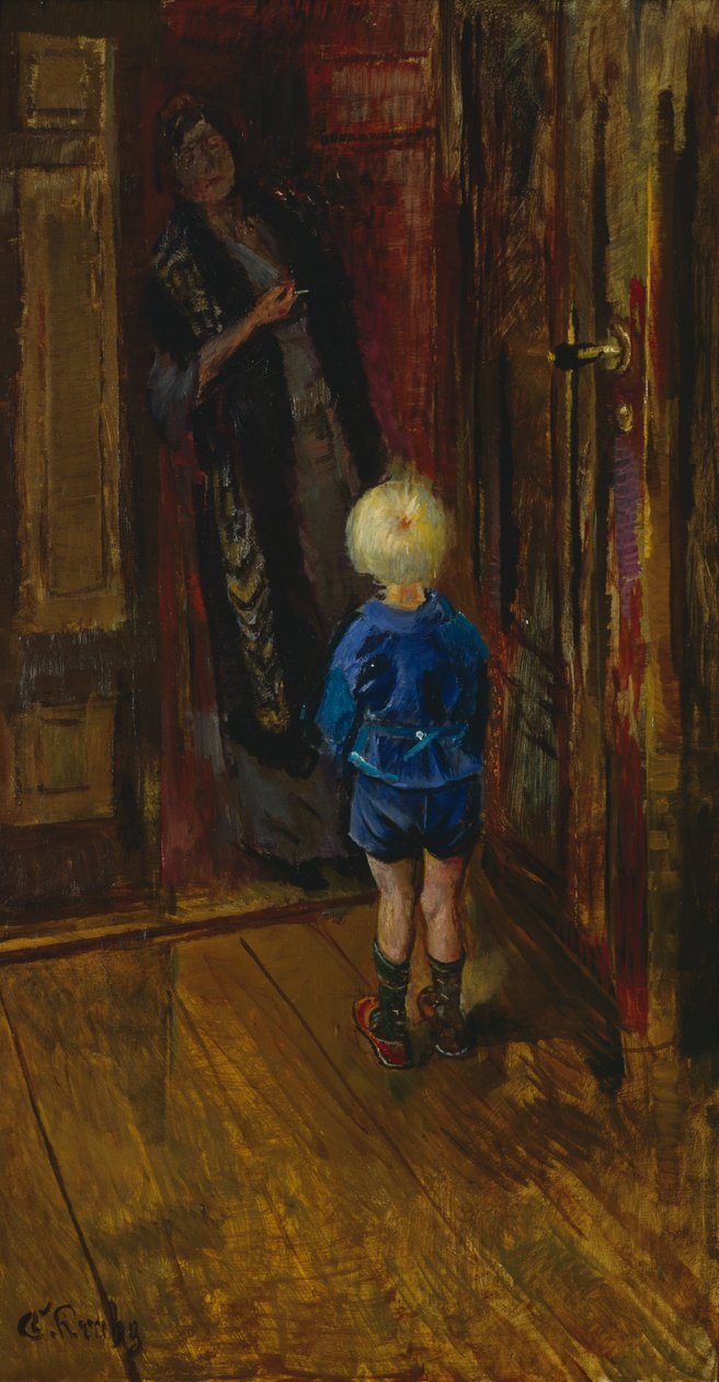 En hvit løgn av Christian Krohg