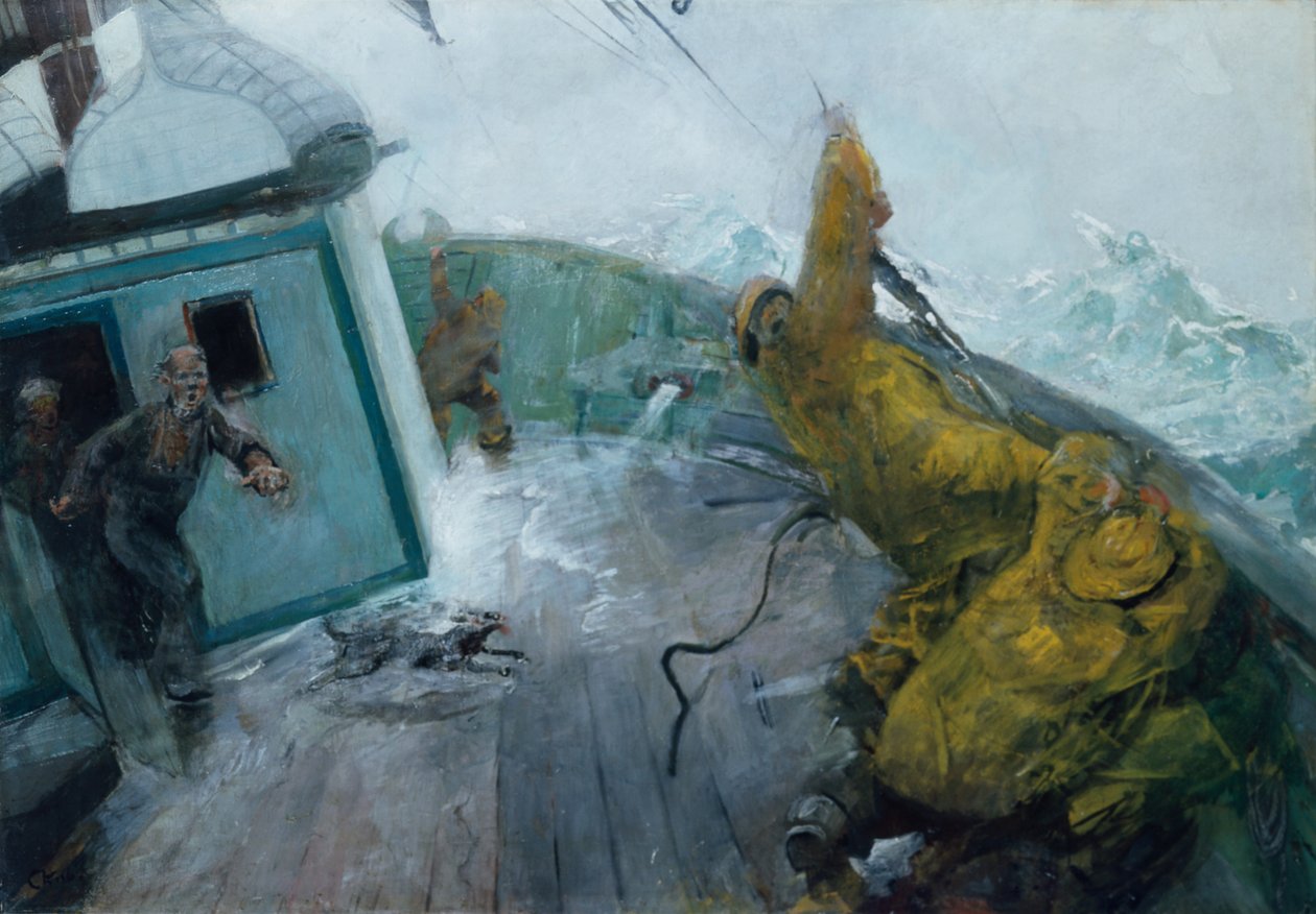 Alle menn på dekk av Christian Krohg