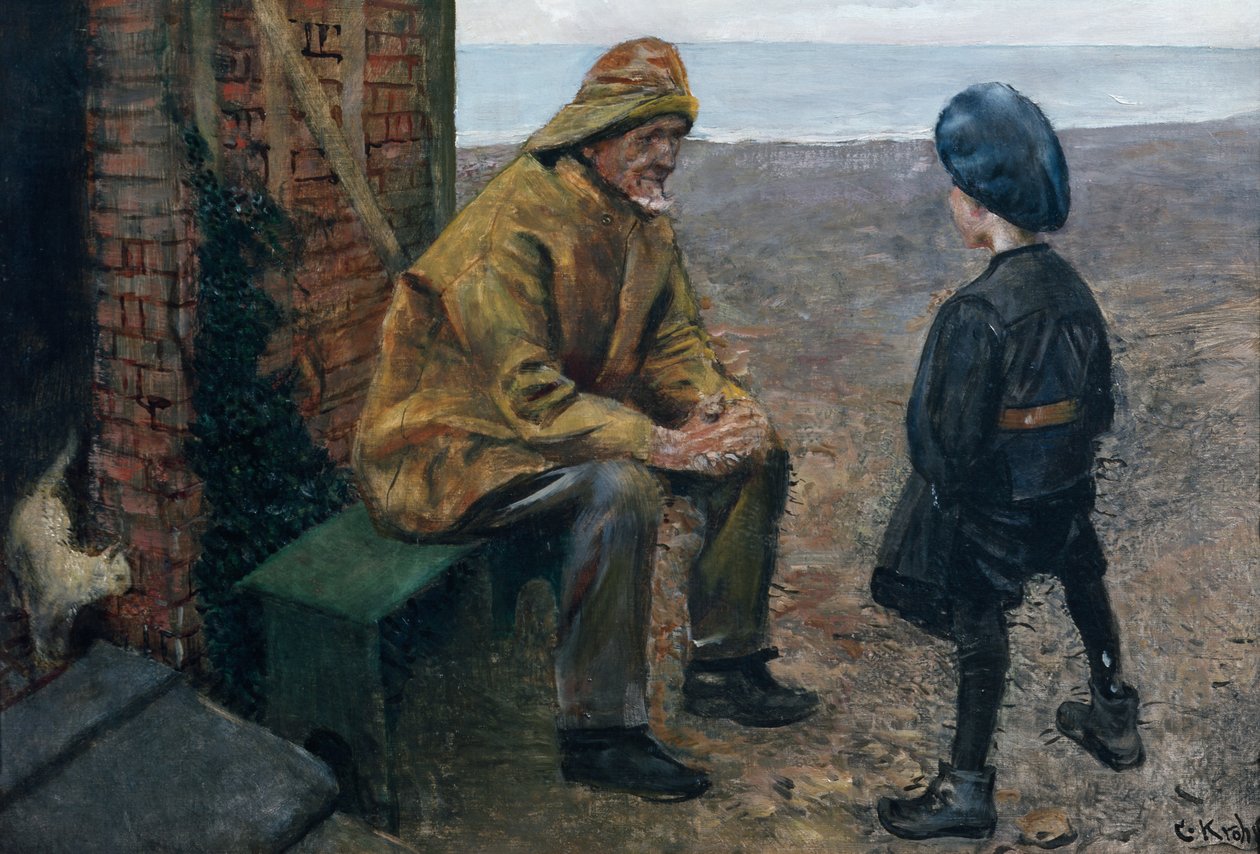 Fra Normandie, fra intervju av Christian Krohg