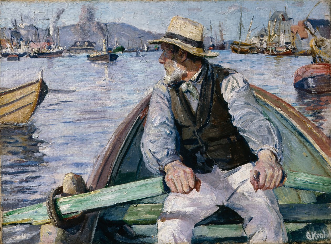 Gled deg, Bergensbukta av Christian Krohg