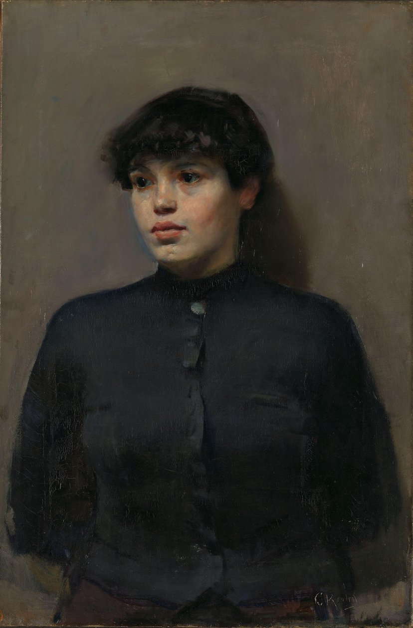 Portrett av Jossa av Christian Krohg