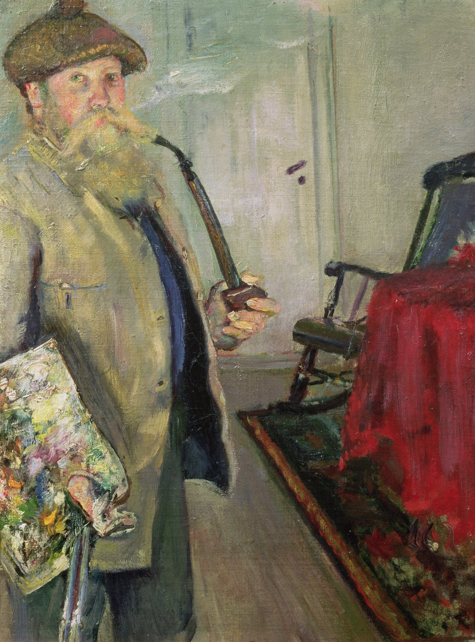 Selvportrett av Christian Krohg
