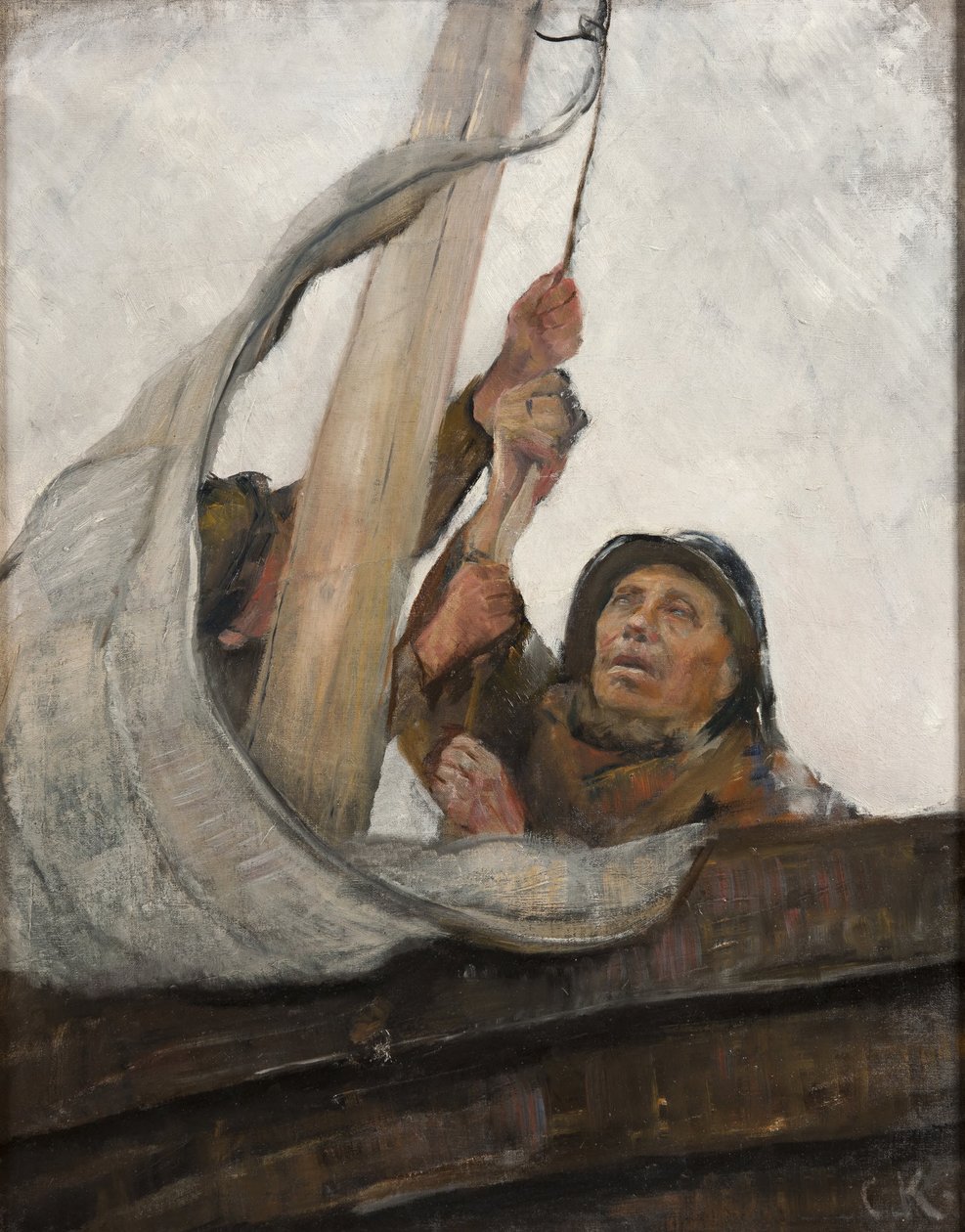 Å seile ut av Christian Krohg