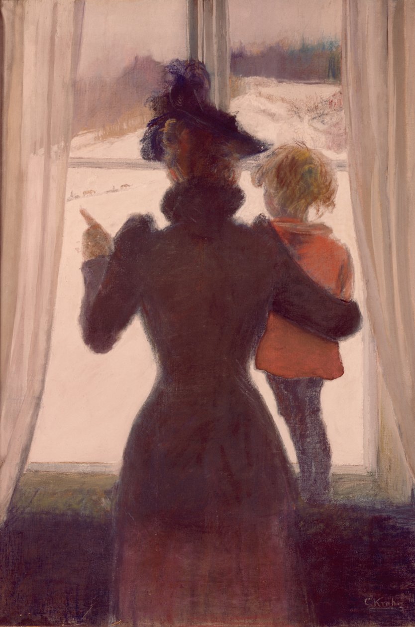 Uten tittel (maleri) av Christian Krohg