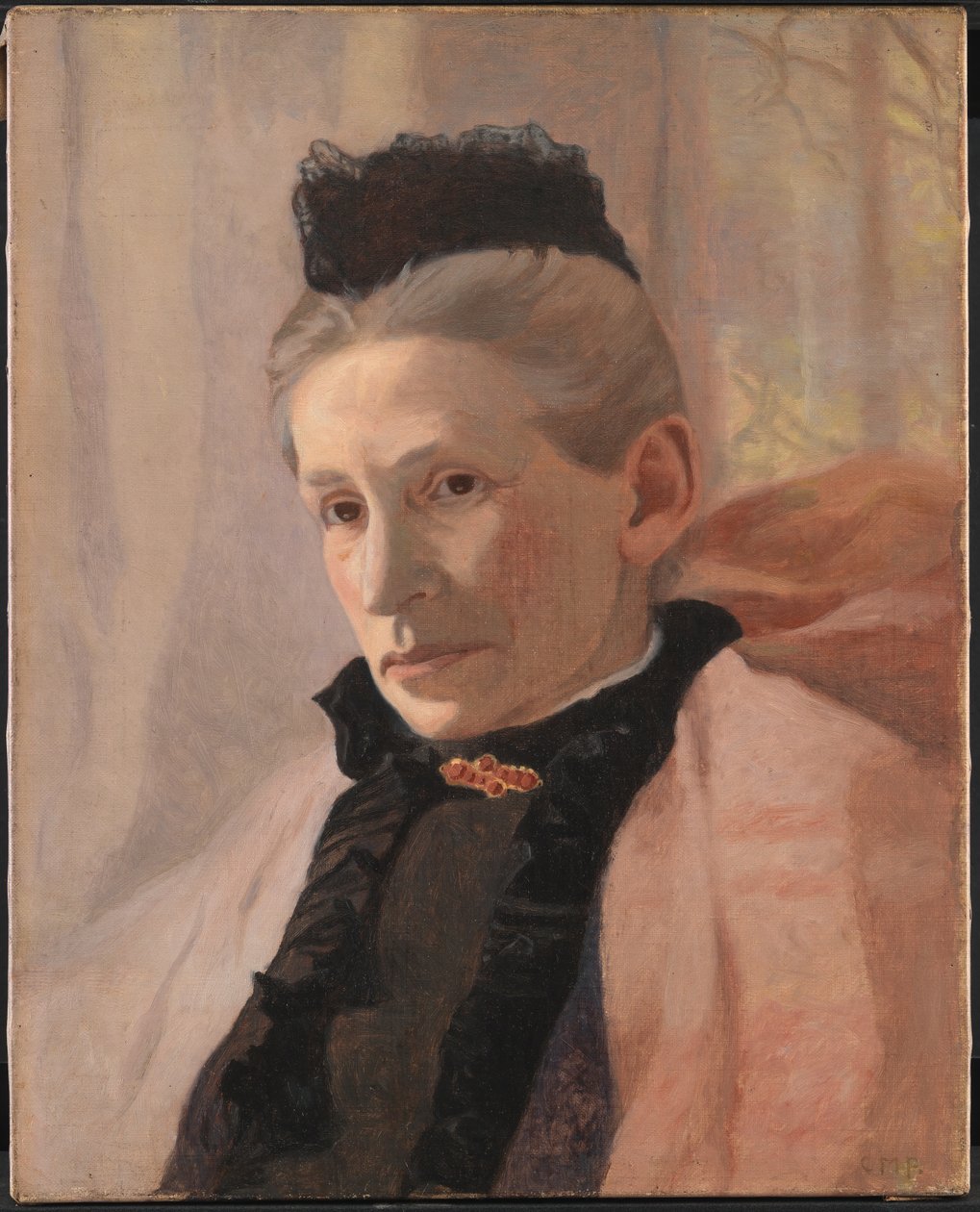 Frederikke von Scholten, født Arendrup, Kunstnerens Svigermor av Christian Mourier Petersen