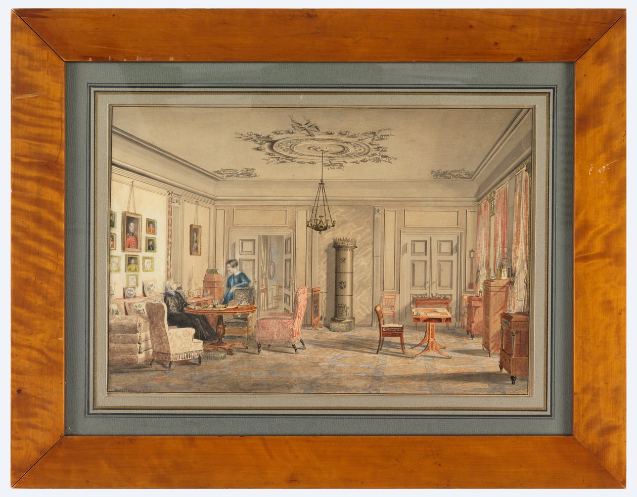 Interiør i House of Lord Chamberlain O