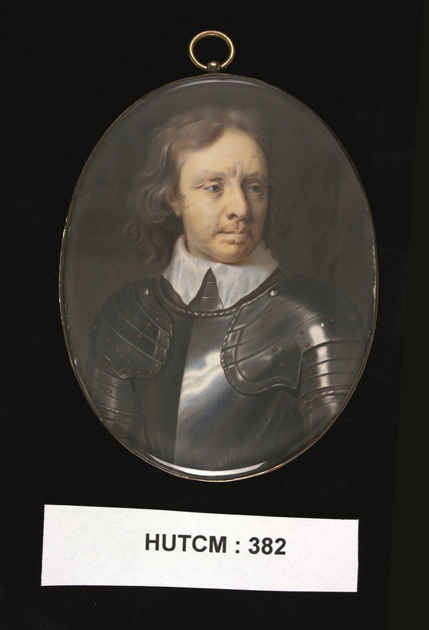 Oliver Cromwell, ca. 1698-30 (akvarell) av Christian Richter