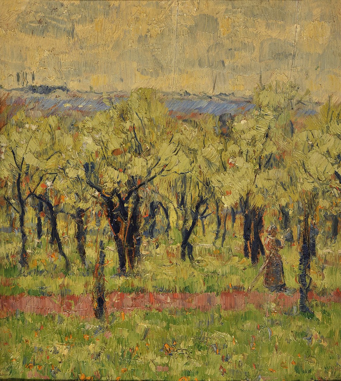 Blomstrende frukthage av Christian Rohlfs