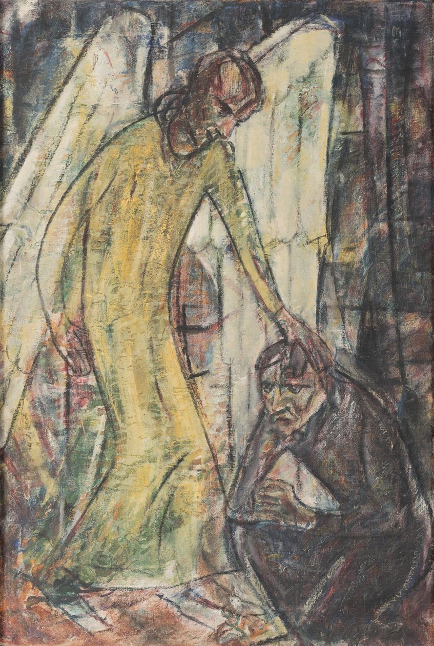 Getsemane / Kristus i Getsemane av Christian Rohlfs