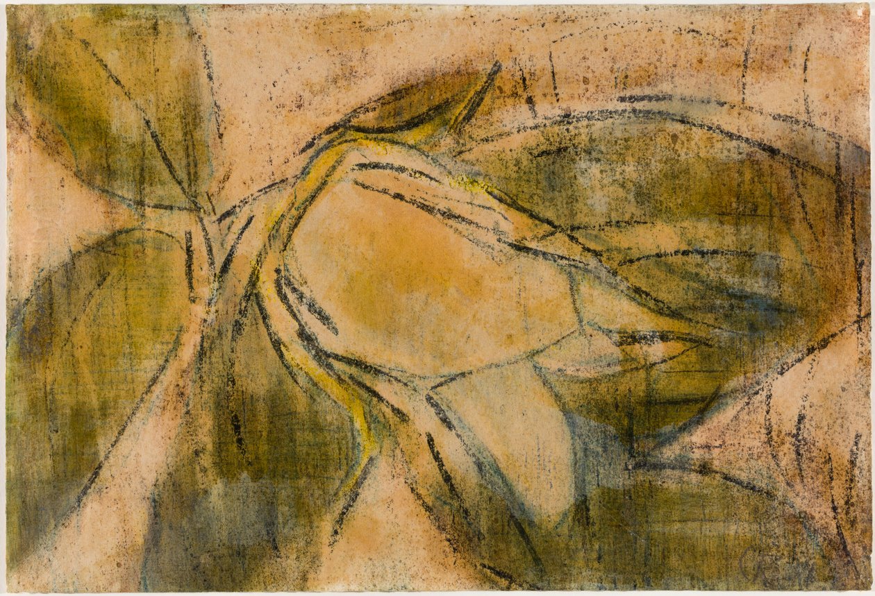 Magnolienknospe av Christian Rohlfs