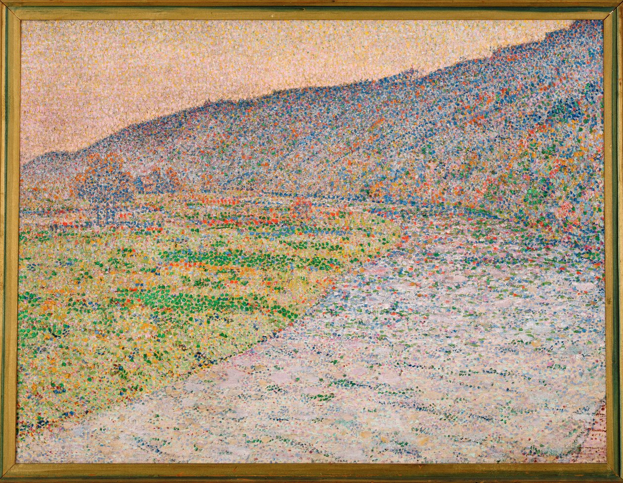 Ruhr-elven nær Herdecke (maleri på lerret) av Christian Rohlfs