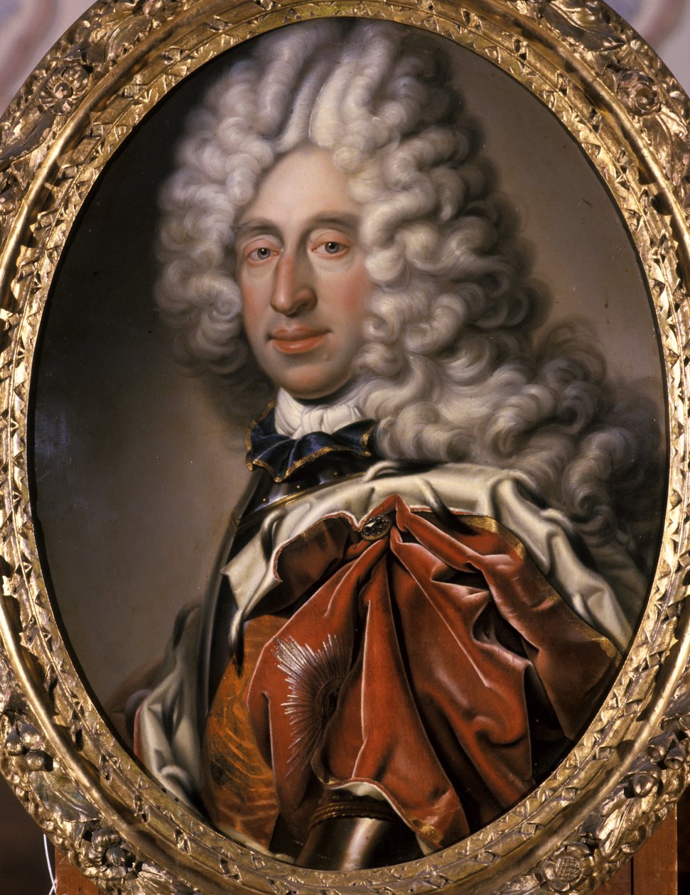 Johann Wilhelm, hertug av Sachsen-Eisenach (olje på kobber) av Christian Schilbach