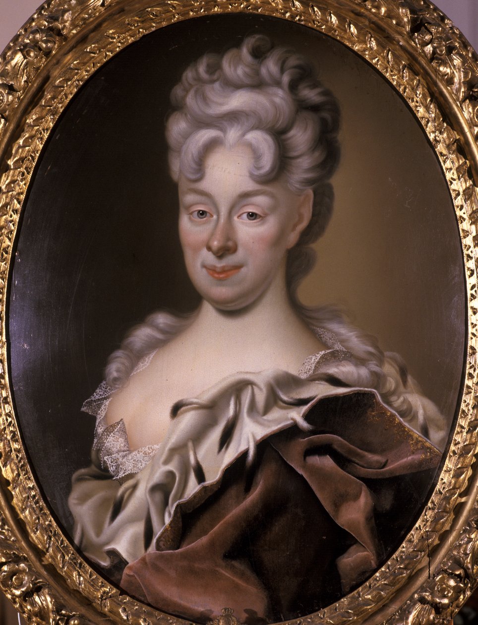 Magdalene Sybille, hertuginne av Sachsen-Eisenach, 1708 (olje på kobber) av Christian Schilbach