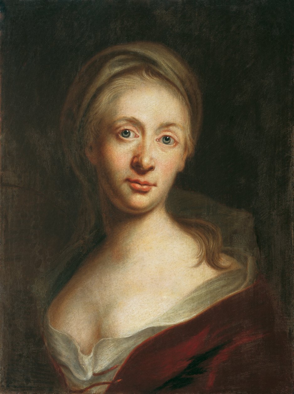 portrett av en dame av Christian Seybold