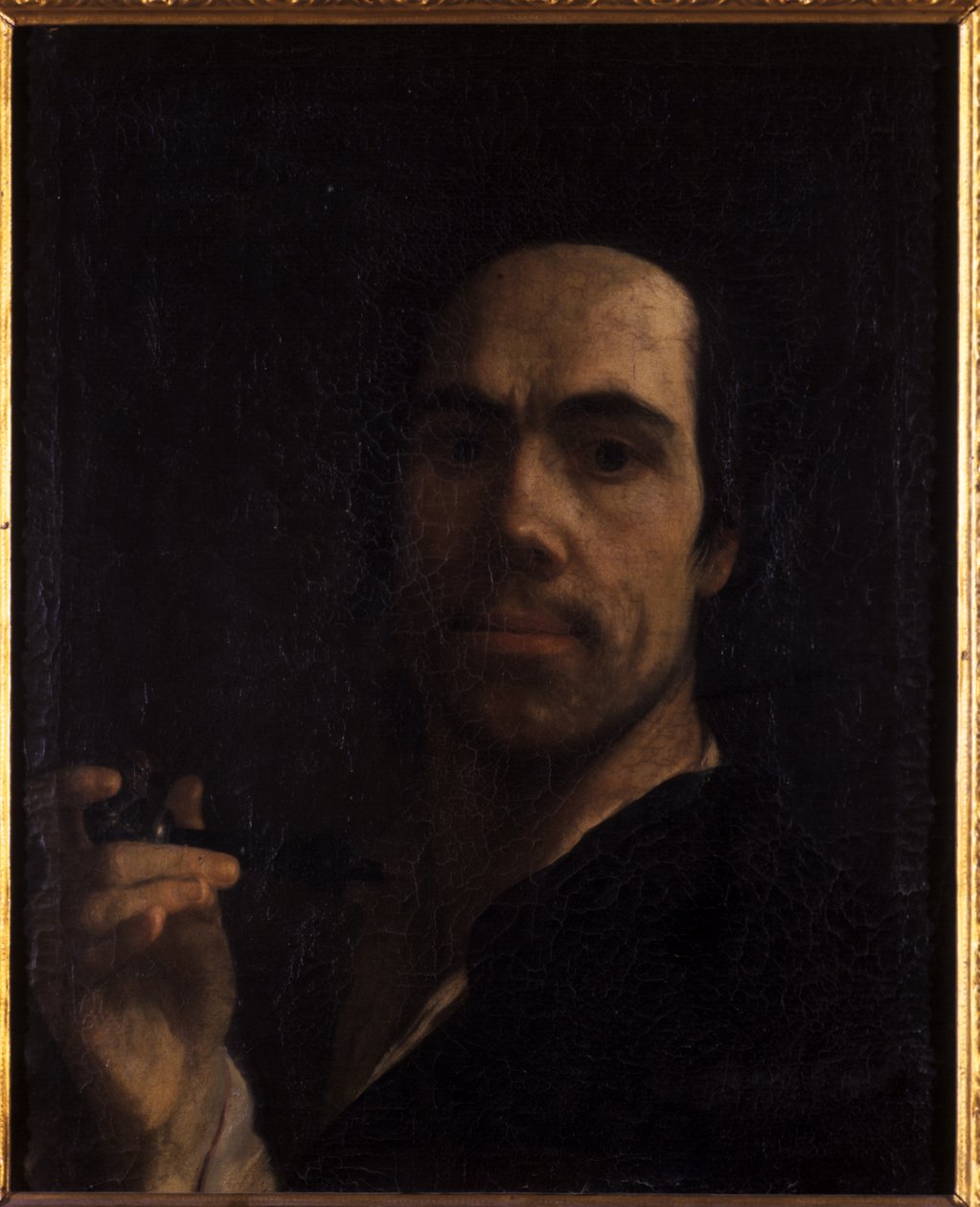Selvportrett av Christian Seybold