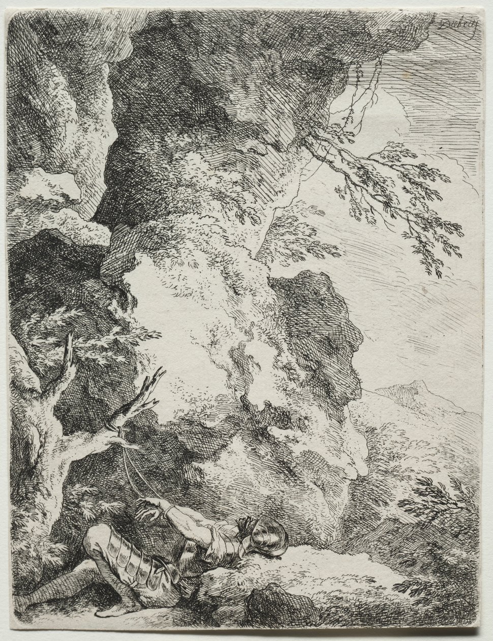 St. William, Eremitthelgen. av Christian Wilhelm Ernst Dietrich