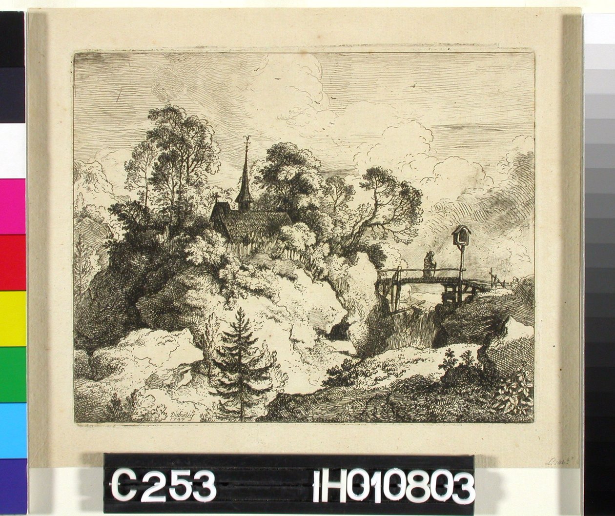 Ohne Titel av Christian Wilhelm Ernst Dietrich